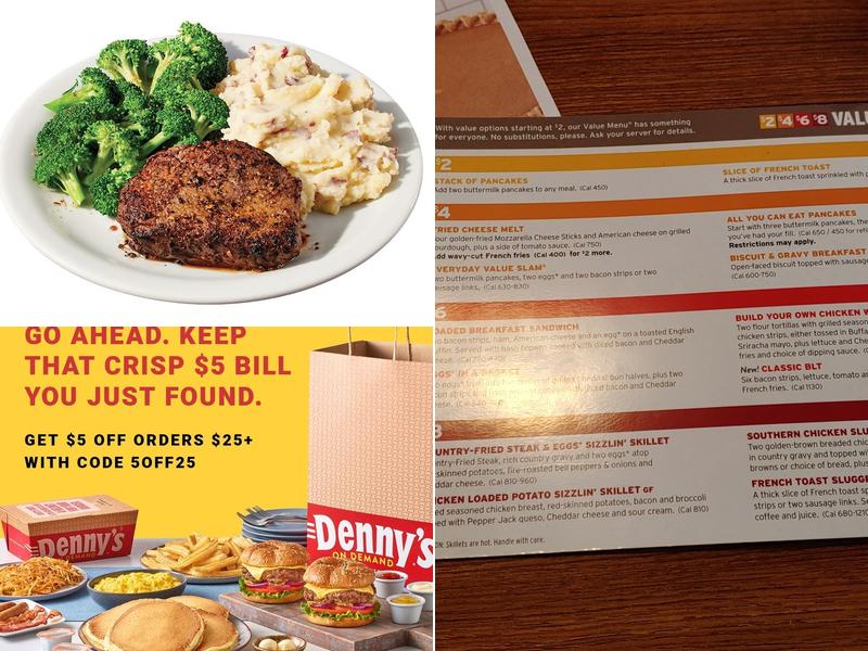 Denny's Menu
