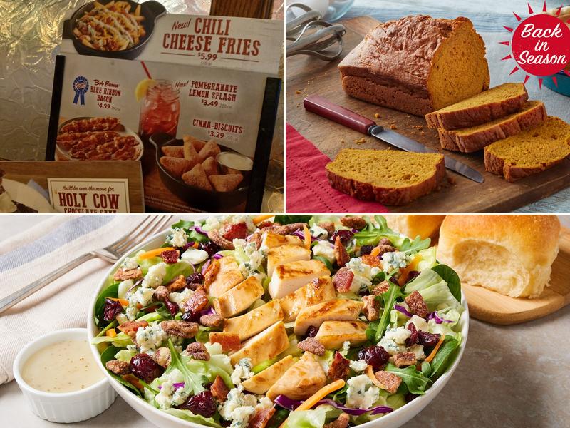 Bob Evans Menu
