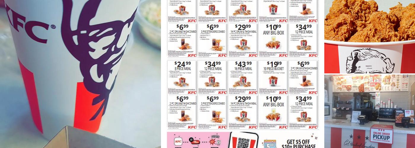 KFC Menu