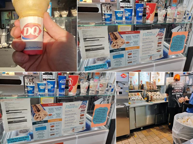 Dairy Queen Menu