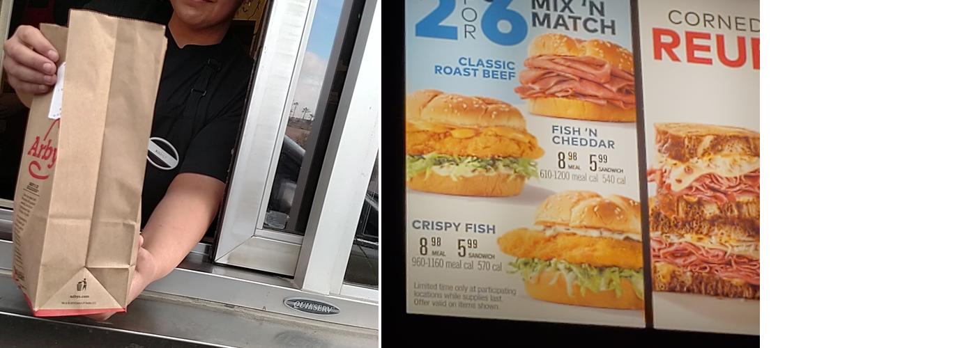 Arby's Menu