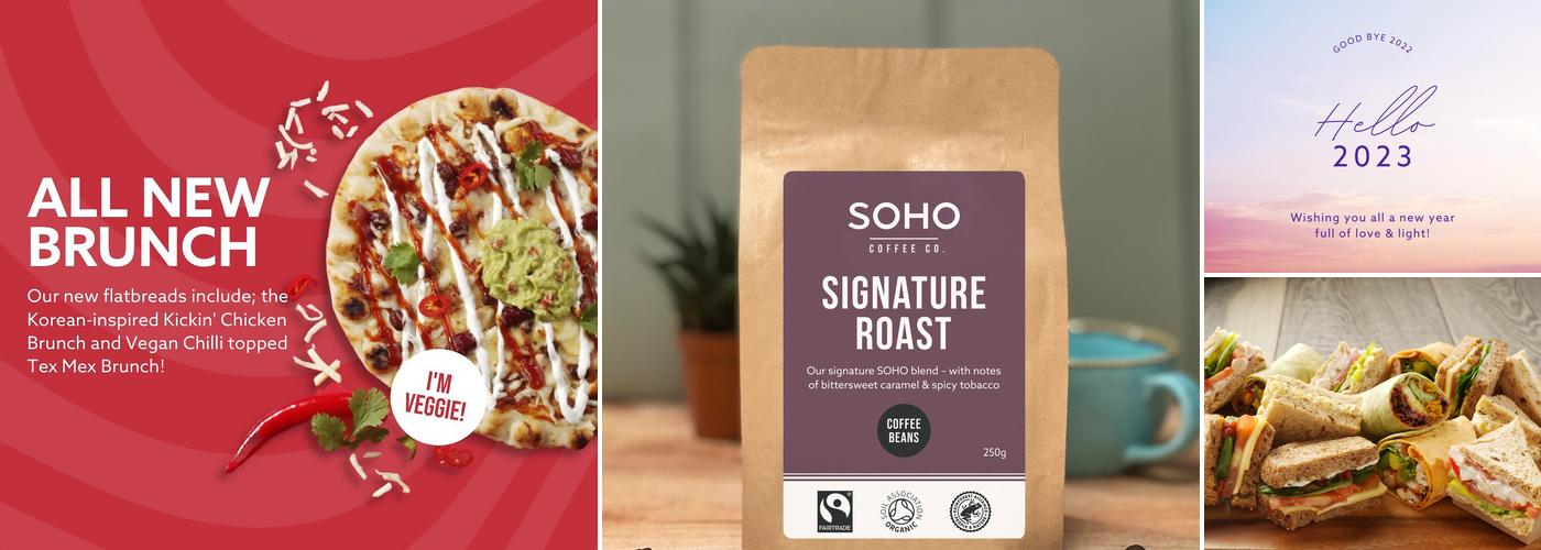 SOHO Coffee Co. Menu