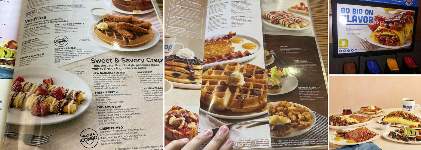 IHOP Menu