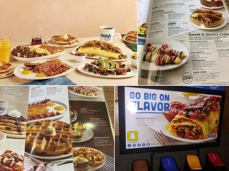 IHOP Menu