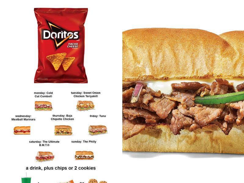 Subway Menu
