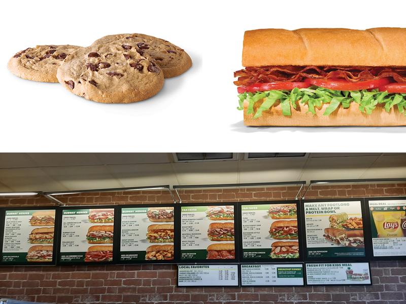 Subway Menu