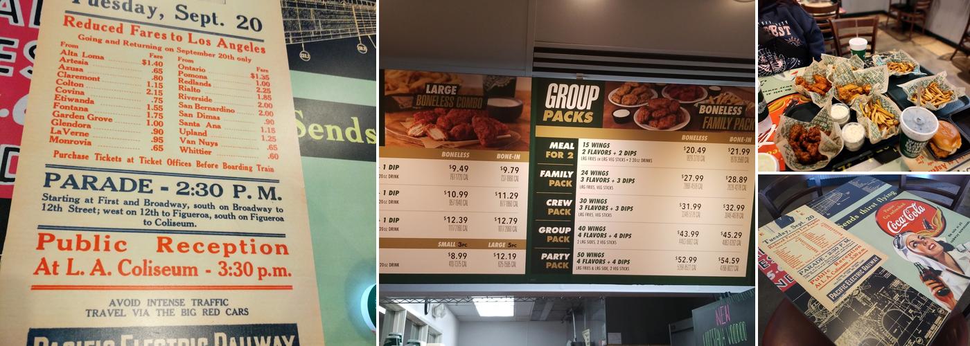 Wingstop Menu