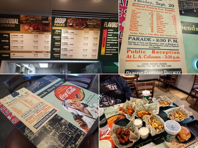 Wingstop Menu