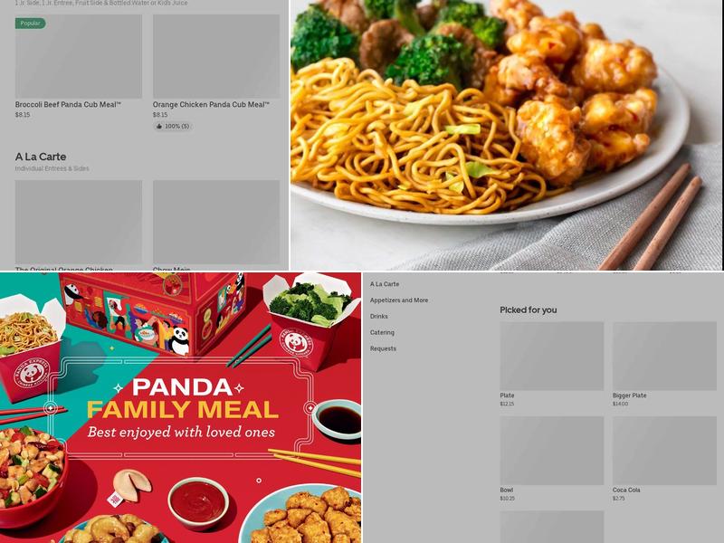 Panda Express Menu