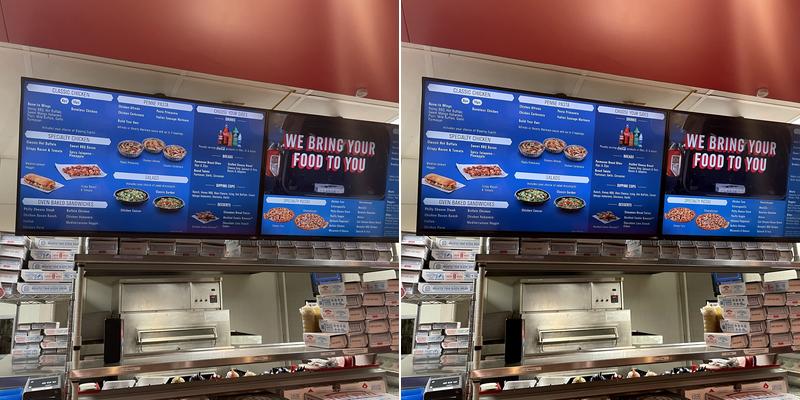 Domino's Pizza Menu