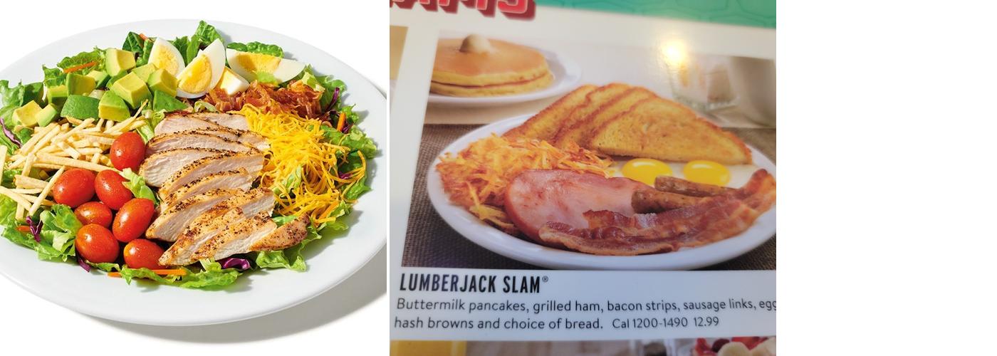 Denny's Restaurant Menu