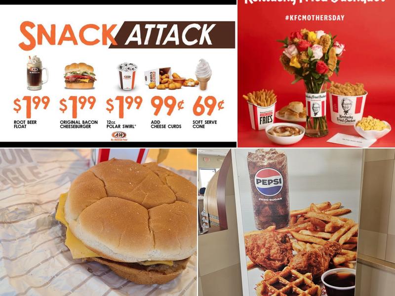 A&W Restaurant Menu