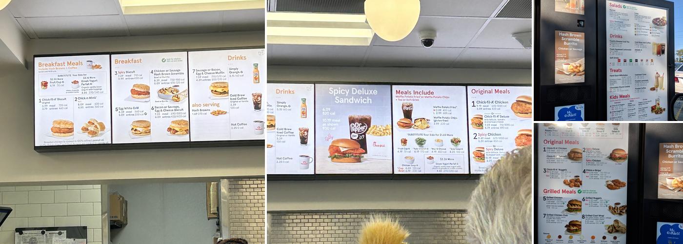 Chick-fil-A Menu