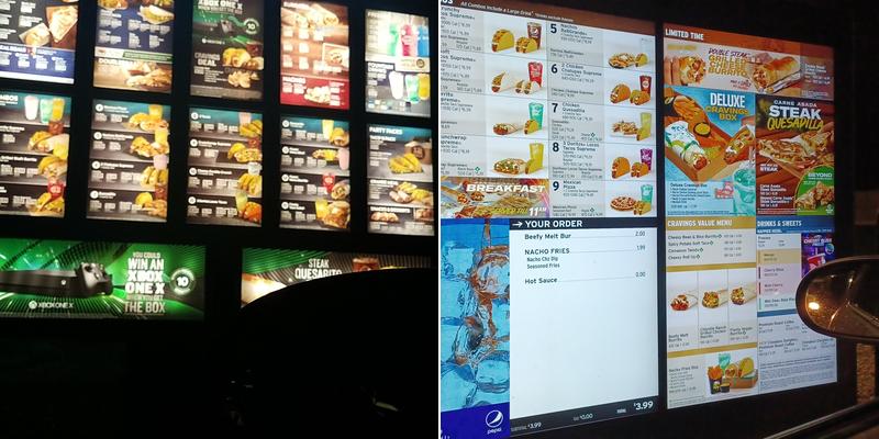 Taco Bell Menu