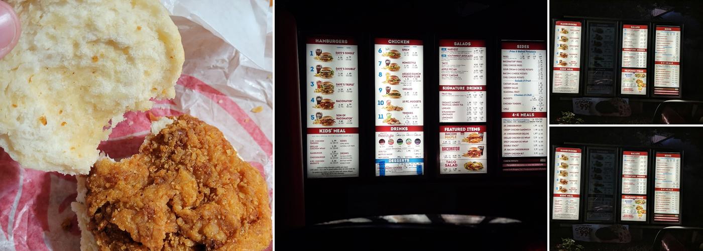Wendy's Menu