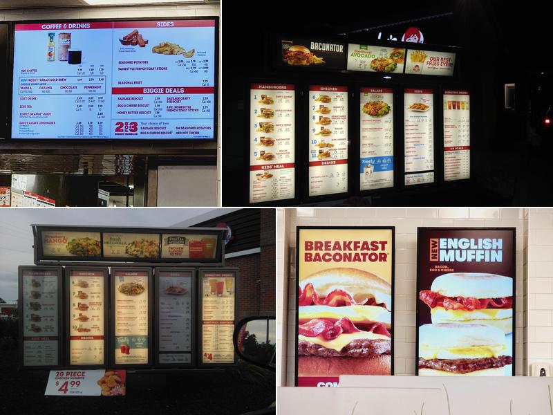Wendy's Menu