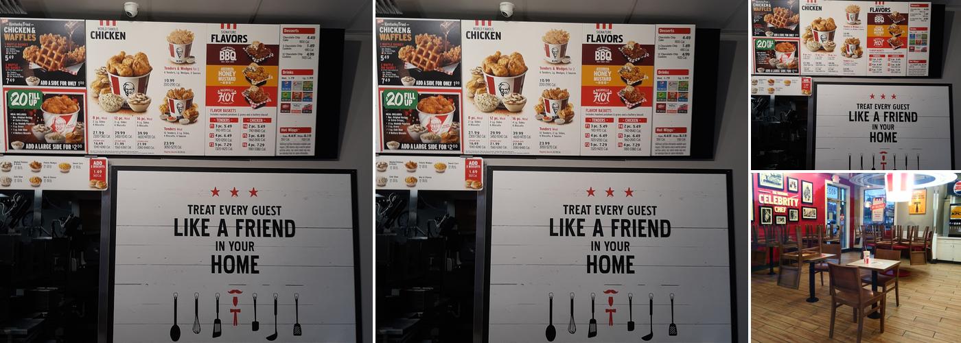 KFC Menu