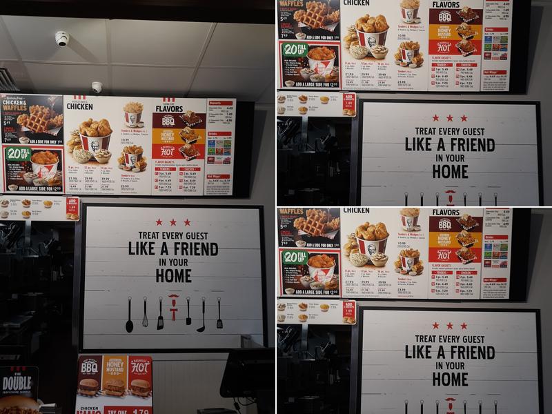 KFC Menu