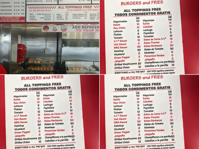 Five Guys Menu