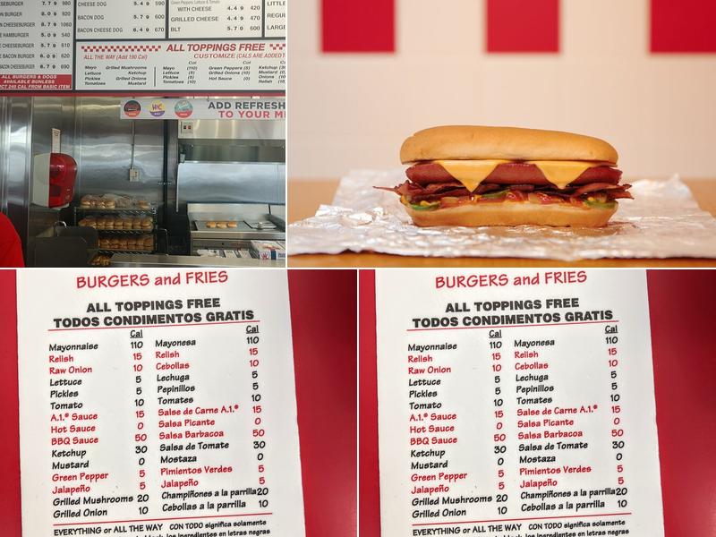 Five Guys Menu