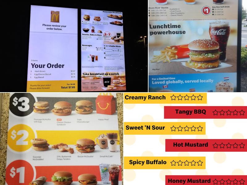 McDonald's Menu