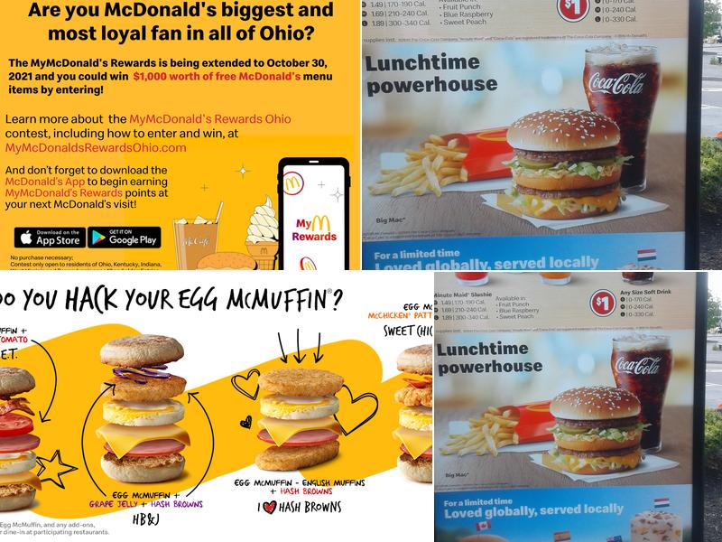 McDonald's Menu
