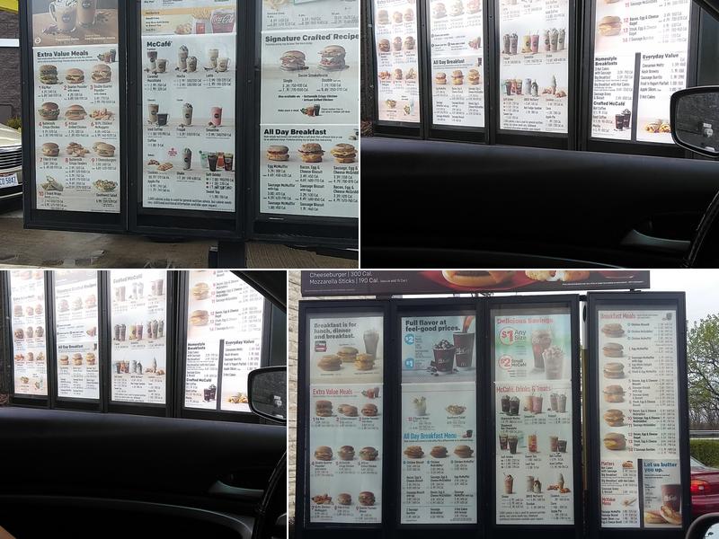 McDonald's Menu