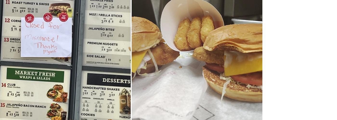 Arby's Menu