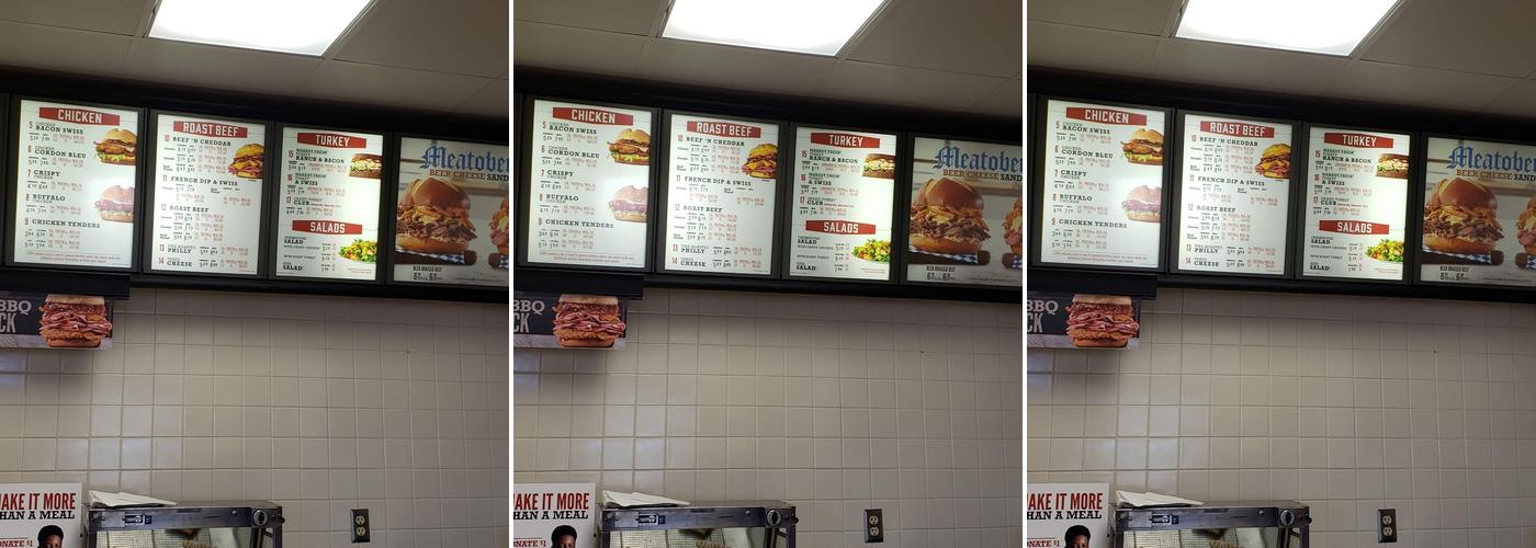 Arby's Menu