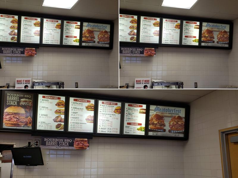 Arby's Menu