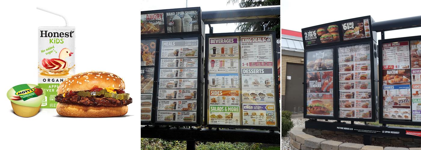Burger King Menu