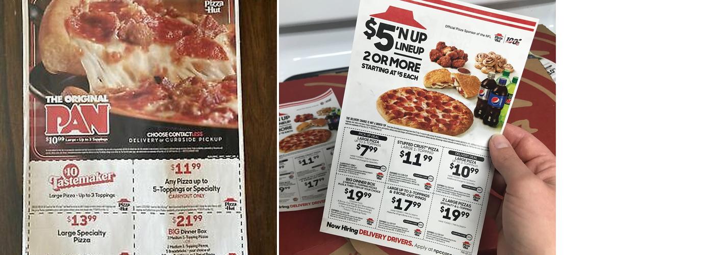 Pizza Hut Menu
