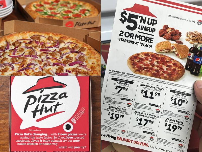 Pizza Hut Menu