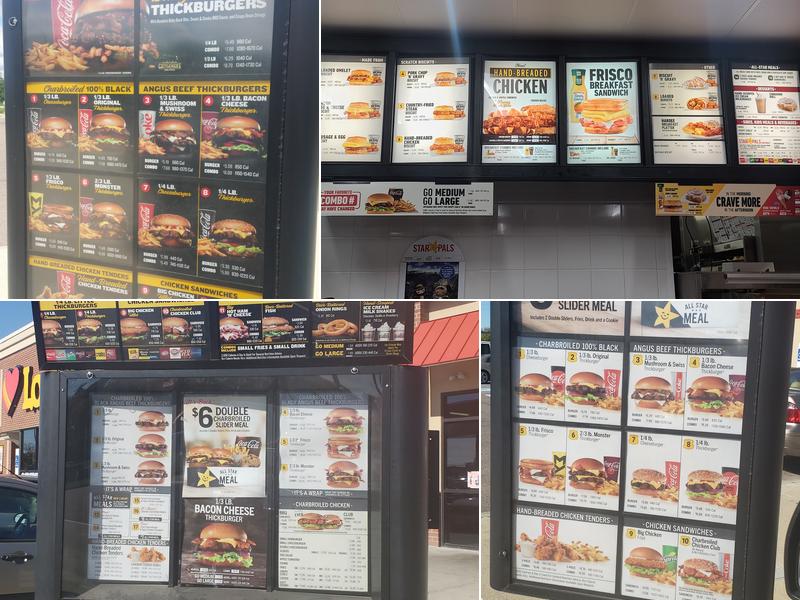 Hardee’s Menu