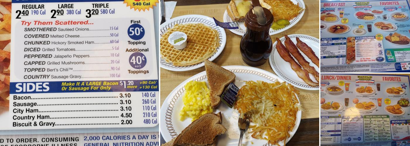 Waffle House Menu