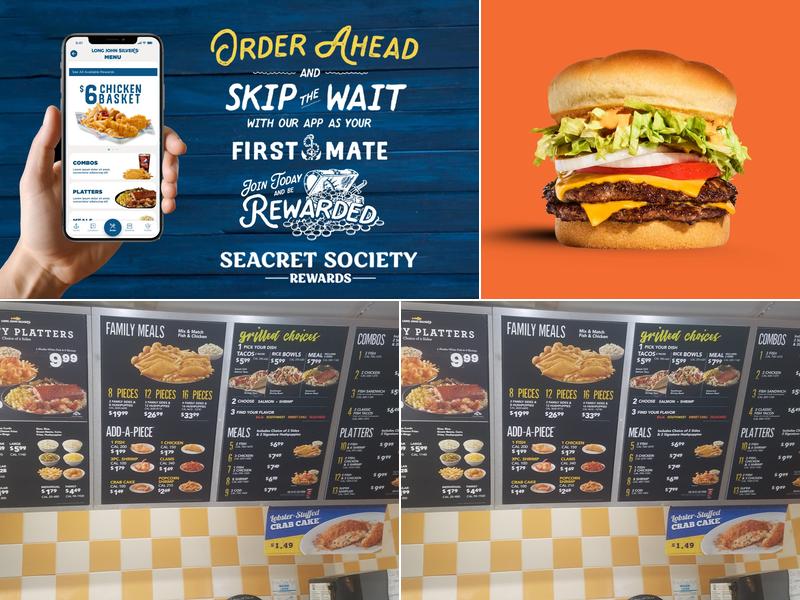 Long John Silver's | A&W Menu