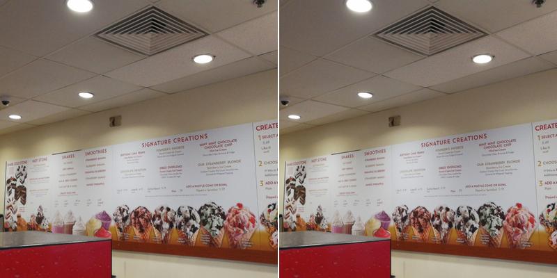 Cold Stone Creamery Menu