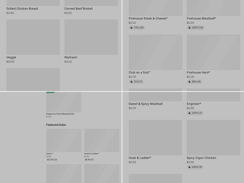 Firehouse Subs University Of Dayton Menu