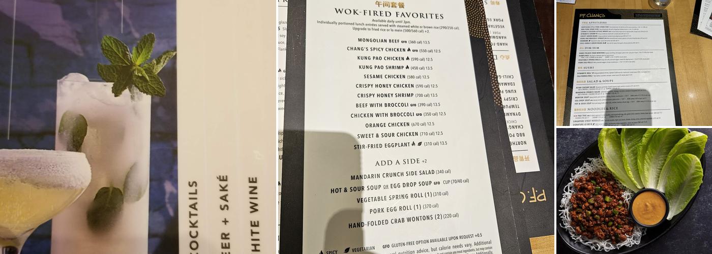 P.F. Chang's Menu