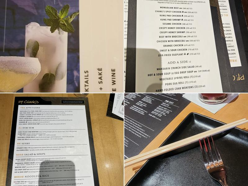 P.F. Chang's Menu