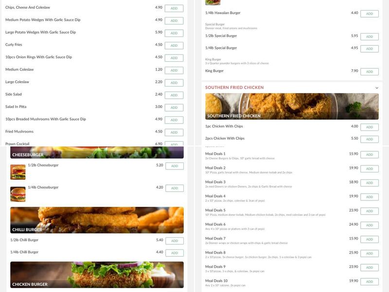 Istanbul Kebab House Menu