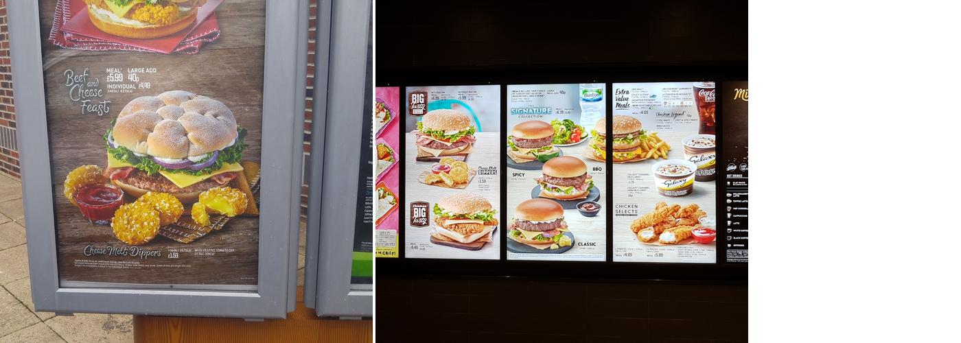 McDonald's Menu