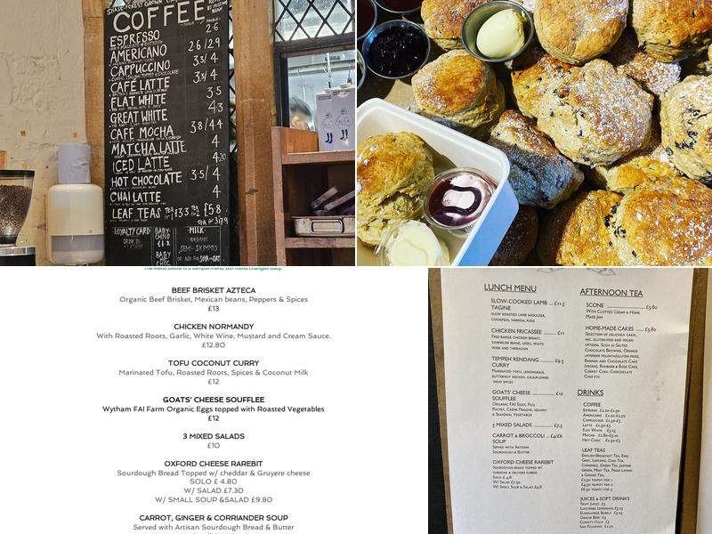 Vaults & Garden Menu