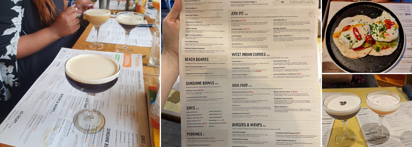 Turtle Bay Oxford Menu