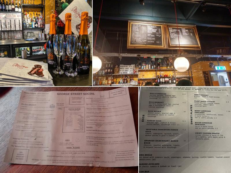 George Street Social Menu