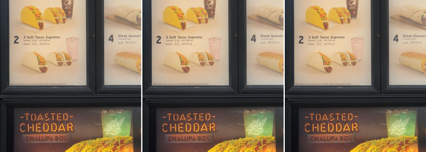 Taco Bell Menu
