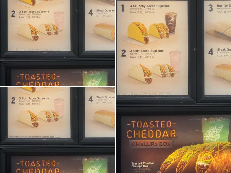 Taco Bell Menu