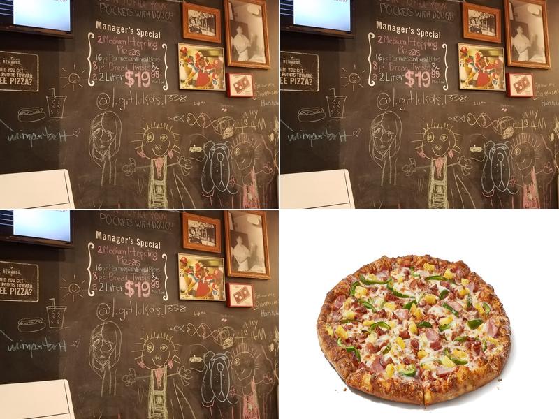 Domino's Pizza Menu
