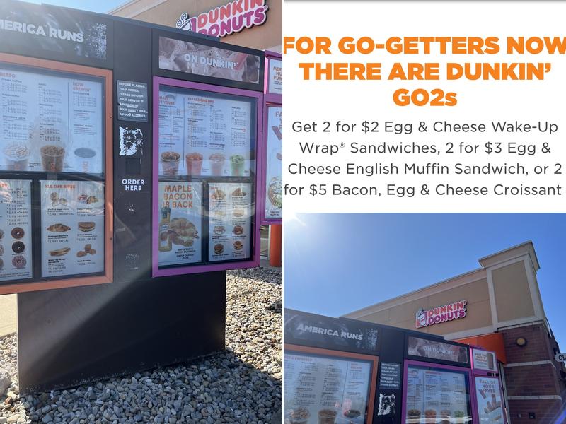 Dunkin' Menu
