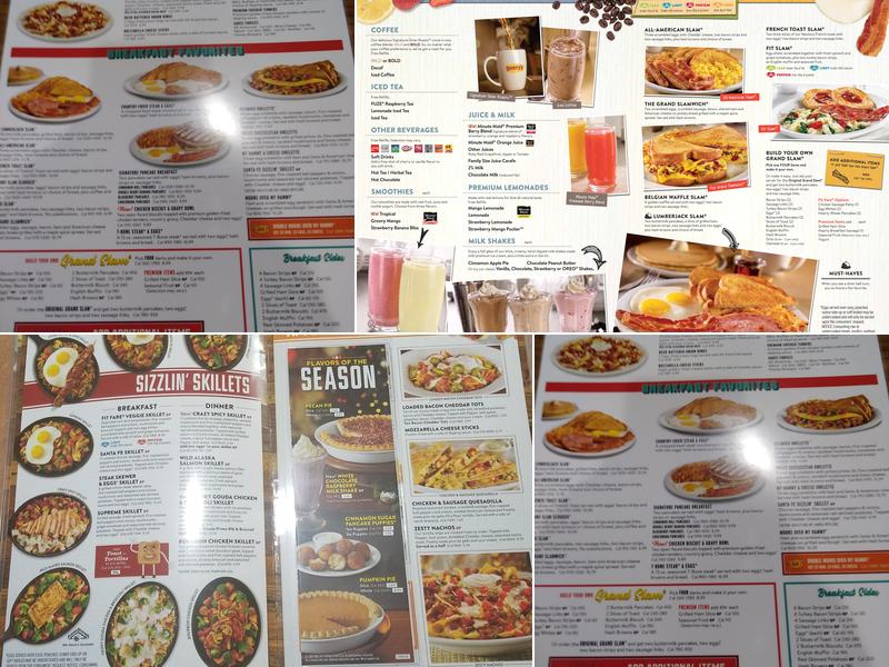 Denny's Menu